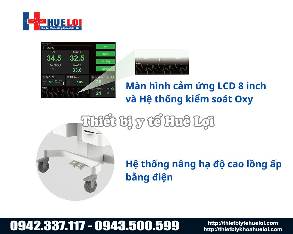 Lồng ấp trẻ sơ sinh chính hãng